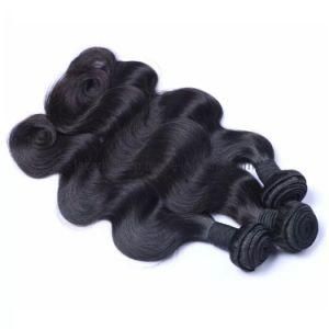 9A Indian Body Wave Human Hair Weft Natural Black Wholesale Human Hair