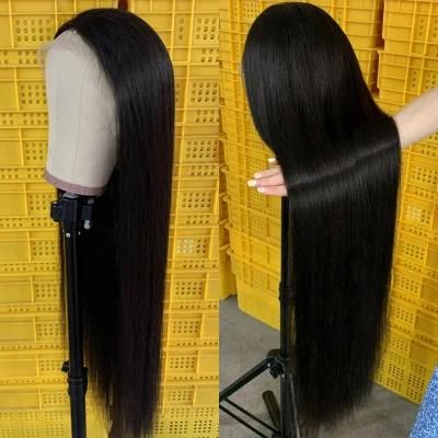 Wholesale Brazilian Hair HD Lace Front Wig, Virgin Cuticle Aligned Human Hair Full Lace Wig Lace Frontal Wig for Black Women