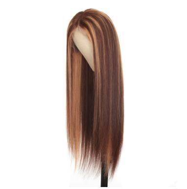 Highlight Wig Brown Colored Human Hair Wigs