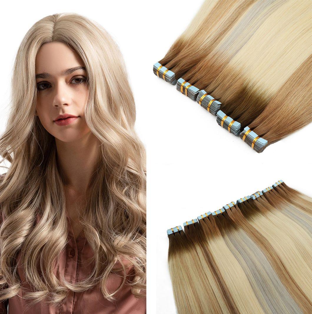 100% Human Remy Hair Tape in Hair Extensions