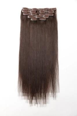 on Sale Grade 10A Clip-in Human Hair Extensions Straight 14inch