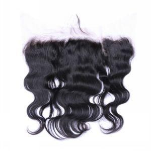 Swiss HD Lace Frontal 13X4 Body Wave Preplucked Baby Hair Brazilian Human Hair Wholesale Price