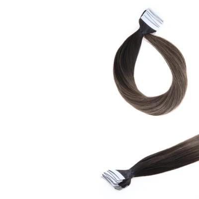 Seamless Skin Weft Hair Extensions Remy Tape Human Hair 16&prime;&prime; 20&prime;&prime; 24&prime;&prime;
