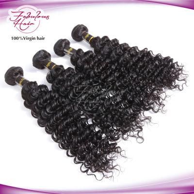 8A Grade Deep Wave Virgin Indian Temple Hair