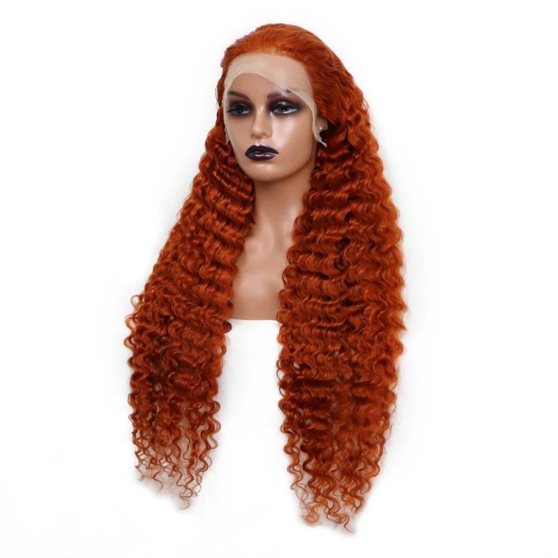 Red Lace Front Wigs Straight Hair for Women