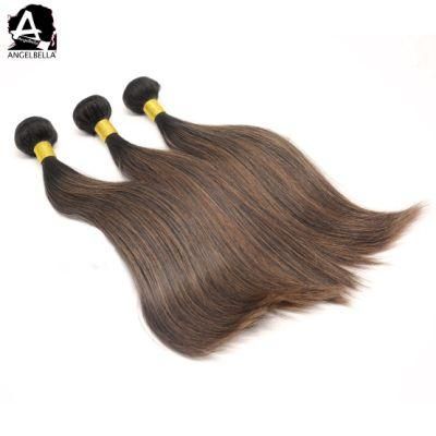 Angelbella New Arrived Peruvian Hair Weaving Highlight 1b#-8# Remy Hair Bundles