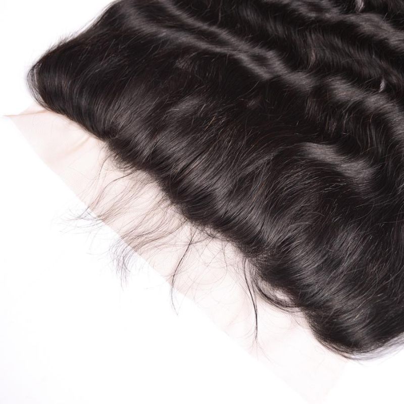 Hair Supllier Lace Frontal Closure Brazilian Hair Body Wave 13X4 Free Part Human Hair Closure with Baby Hair Natural Color 8"-22"