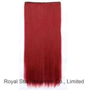 Hot Style Natural Straight Hair Piece Clip in Hair Extension