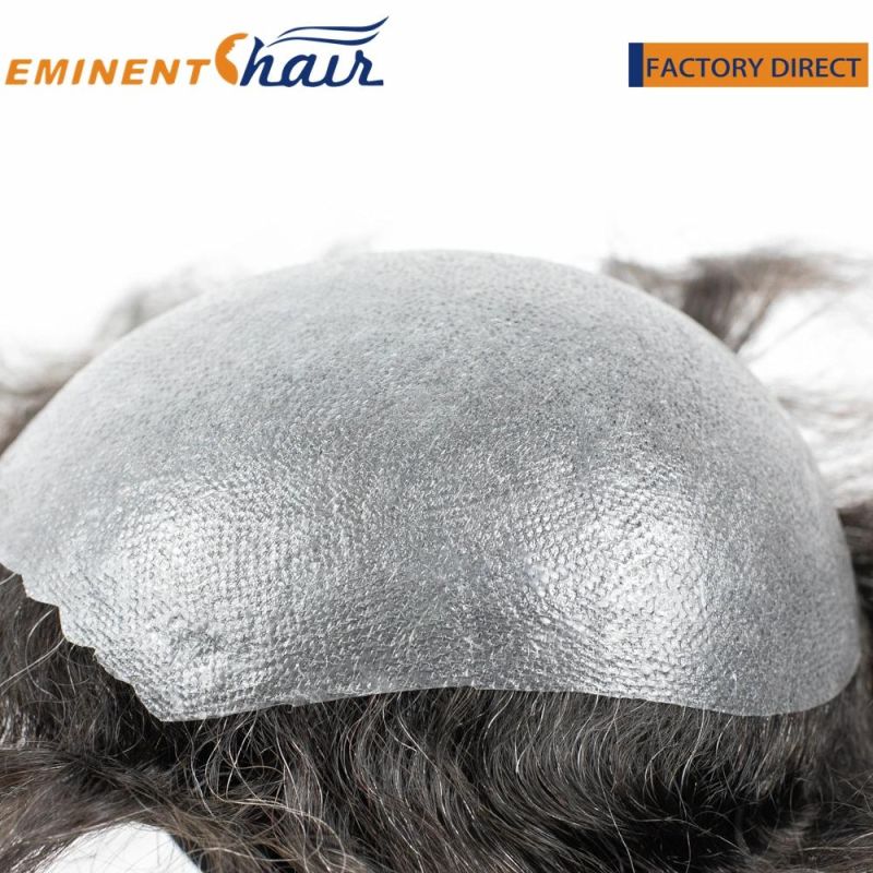 Ultra Thin Skin Men Hair System Custom Full Skin Toupee