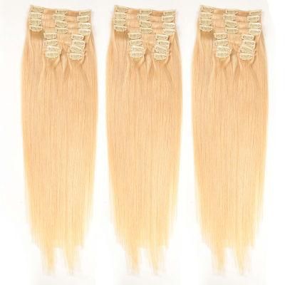 Virgin Remy Clip Hair Extension/100 Human Hair