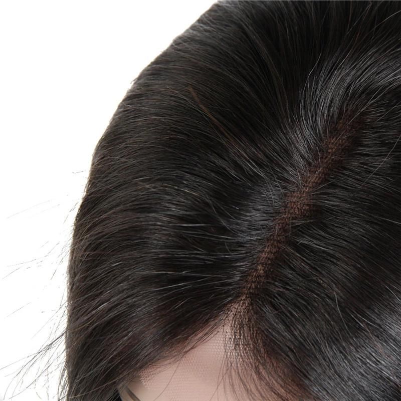 Hair Products Glueless Lace Front Human Hair Wigs with Baby Hair Malaysian Straight Lace Wigs Pre Plucked Lace Front Wig Remy