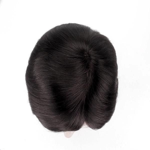 Lws014: Human Hair Injected Lace Hair Replacement for Men