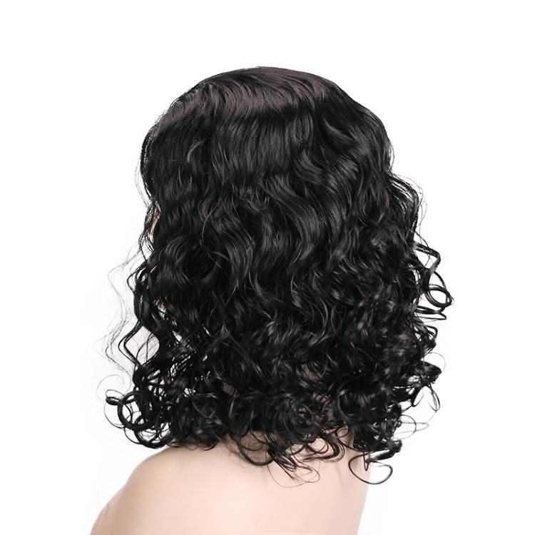 European and American Synthetic Fiber Fluffy Short Curly Wigs Wholesale