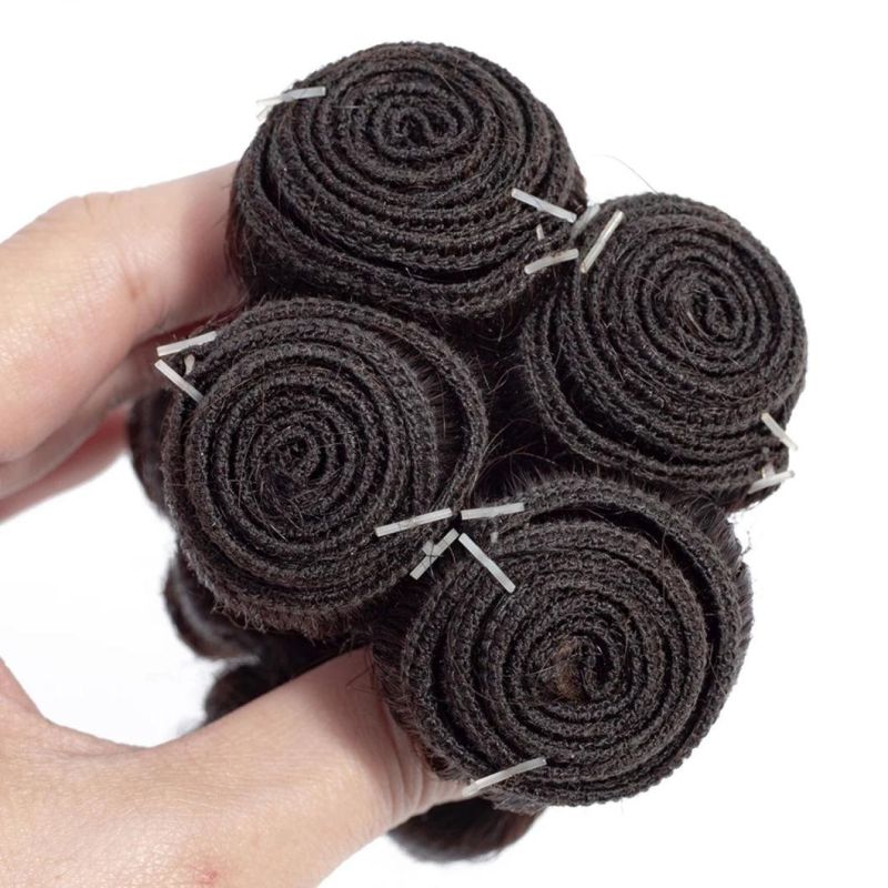 Body Wave Virgin Brazilian Human Hair Weave Short-Cut Remy Hair Bundles for Woman