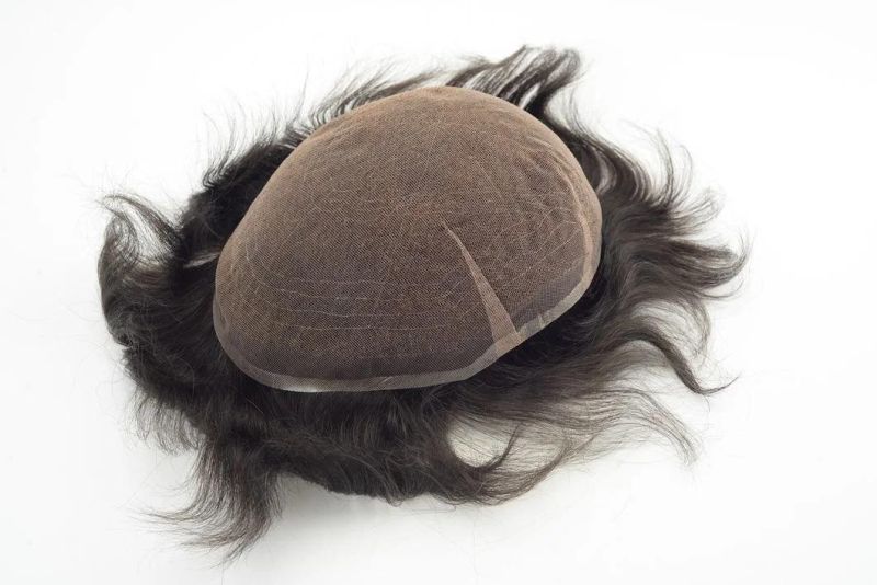 Natural Color Unprocessed Virgin Brazilian Toupee Human Hair