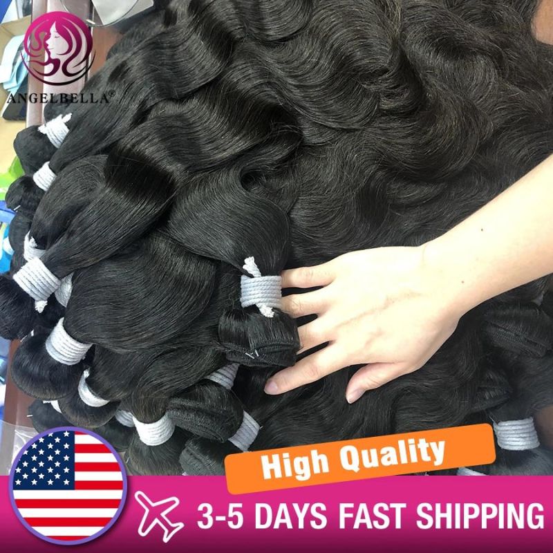Chinese Factory High Quality Pure Virgin Hair Indian 100% Natural Human Hair Weaving Cheap Brazilian Hair Weft