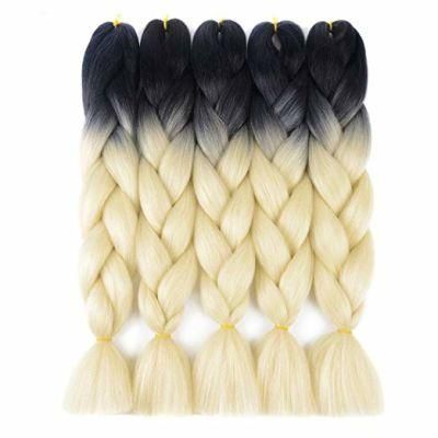 Whole Sale Braiding Hair Synthetic Junbo Hair Crochet Braid