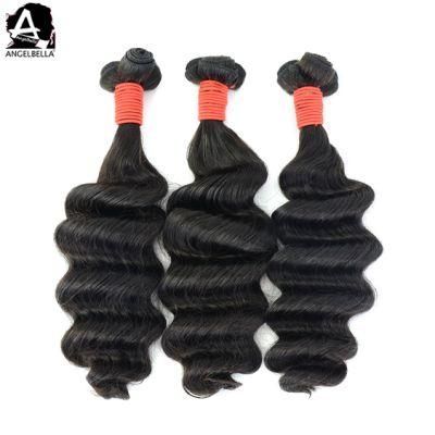 Angelbella Unprocessed Raw Cuticle Aligned Hair Branding Deep Funmi Virgin Remy Double Drawn Hair Bundles