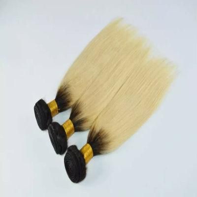 8A Peruvian Hair Weave Bundles Blonde Ombre Hair Extensions