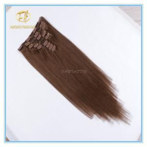 Customized Color High Quality Large Stock Clip Extension Hair with Factory Price Ex-067