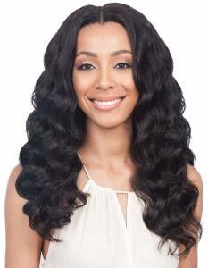 Hot Selling 26 Inch Loose Wave African Blonde Synthetic Full Lace Virgin Hair Wig for Black Women