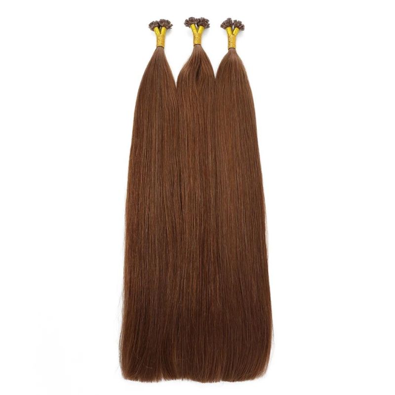 Pre-Bonded Keratin Flat Tip Hair Extensions/Fusion Hair Extensions/7A Grade Human Hair Extensions
