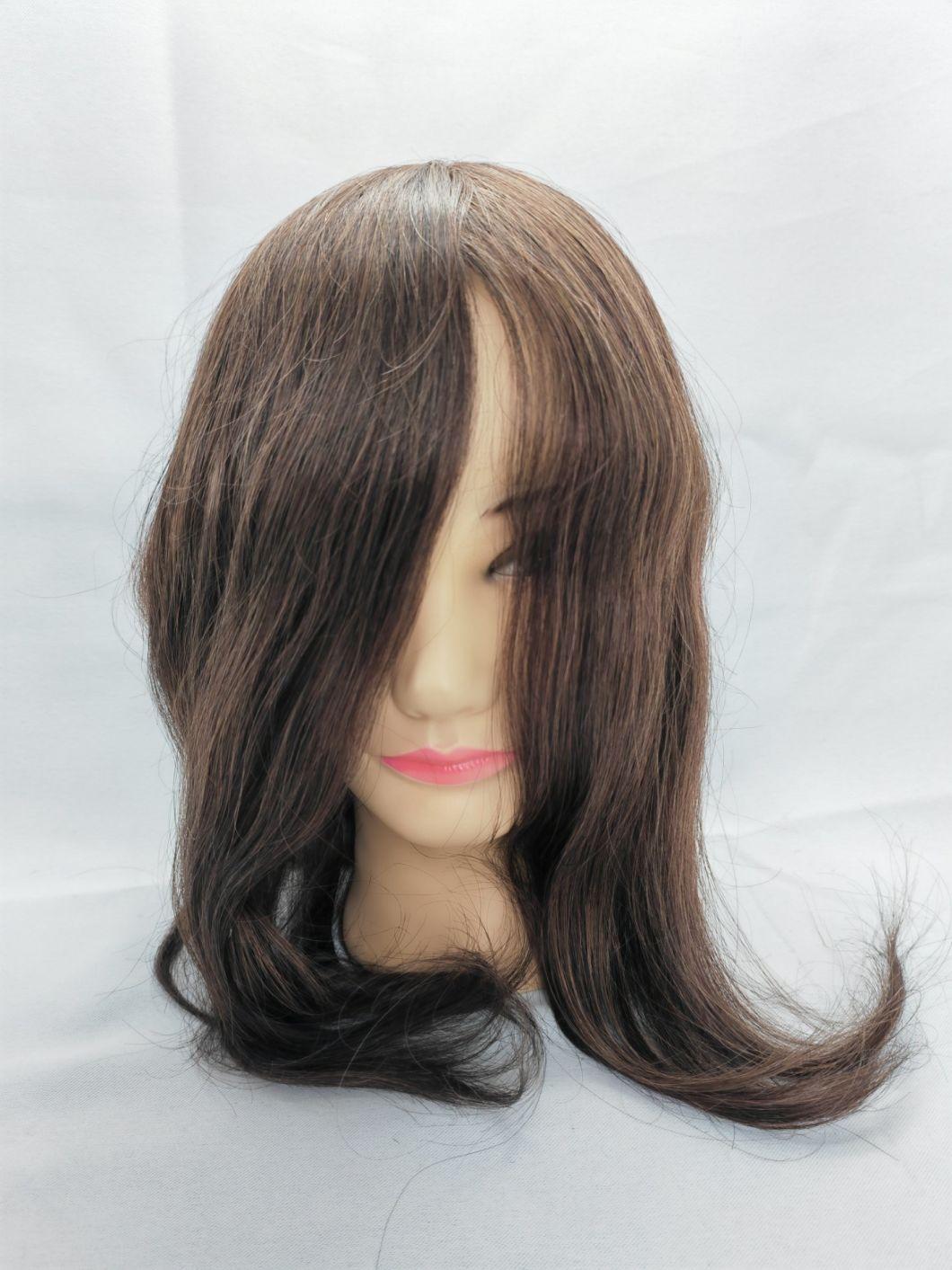 2022 Most Natural Fine Welded Mono Human Remy Hair Men′ S Human Hair Wig