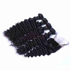 Lab Factory Natural Color Brazilian Water Wave Virgin Hair