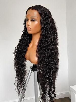 Sunlight Indian Hair Wigs Wig Pre Pluck Front Lace Wig Water Wave