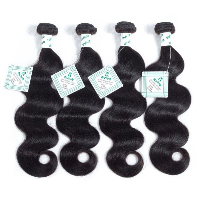 100% Virgin Hair Brazilian Remy Human Hair Extension Body Wave