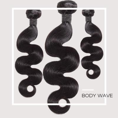 8A Unprocessed Body Wave Brazilian Virgin Human Hair Extensions