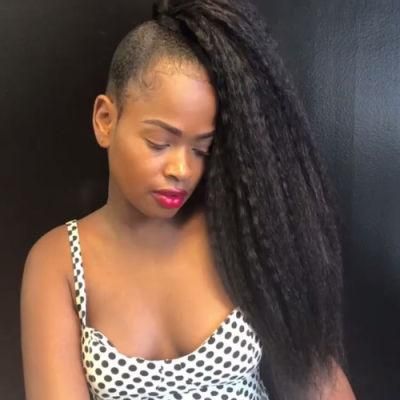 Kbeth Kinky Curly Bundles 12A Natural Black Malaysian Natural Afro Human Hair Bundle Extensions