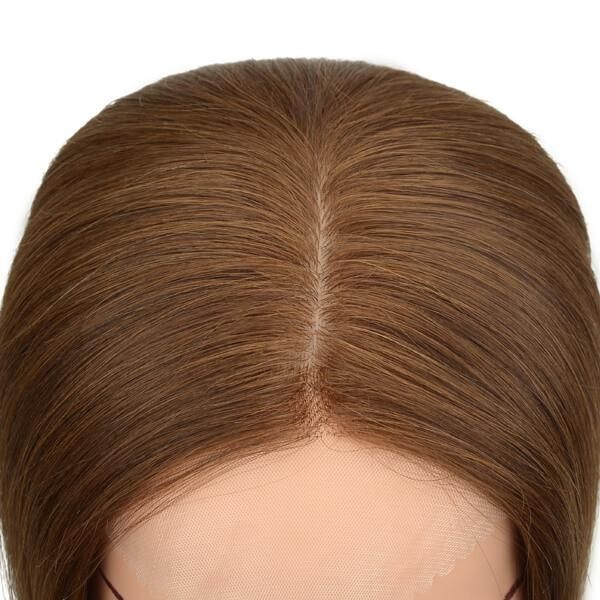 Stock Mongolian Remy Hair Mono Lace Front Silk Top Hair Topper for Women New Times Hair