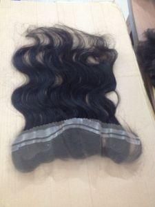 Human Hair Front Lace Closure Wholesale 13*4, Body Wave, 16&quot;, 100% Human Hair