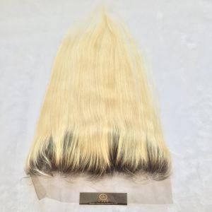 #1b/613 Natural Black/Blonde 100% Human Hair Weave for Lace Closure
