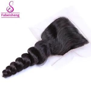 Popular Curly Lace Closure, 100% Quality Virgin Brazilian Human Hair Closure