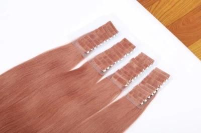 Wholesale Russian Remy Tape Hair Extensions Double Drawn Tape in Hair Extensions Virgin Human Hair