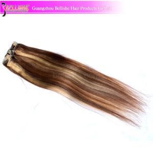 Clip in Hair Extension P8/613 7PCS Indian Human Hair