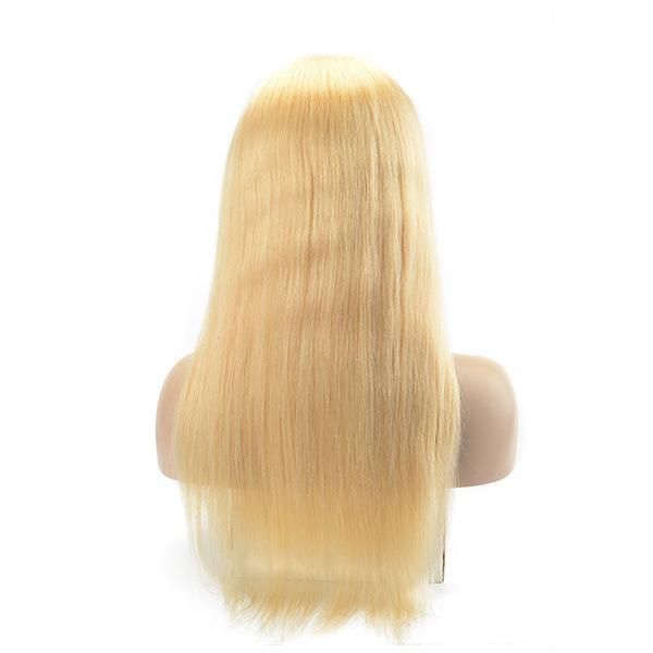 Blonde and Straight Women’ S Real Human Hair Full Lace Lw1-S Women Hair Systems