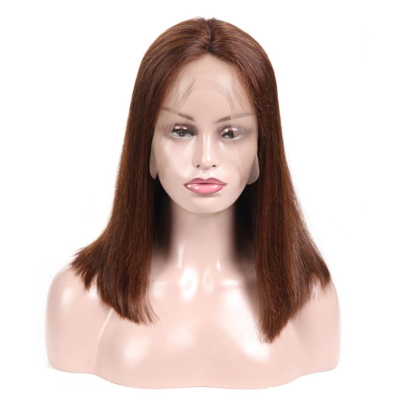 Kbeth Honey Brown Straight Bob Wig Ombre High Density 4*4 Lace Closure Wig 1b30 Colored Short Bob Lace Wig Wholesale