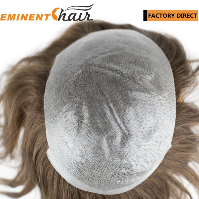 Natural Effect Human Hair Women Skin Hair Topper