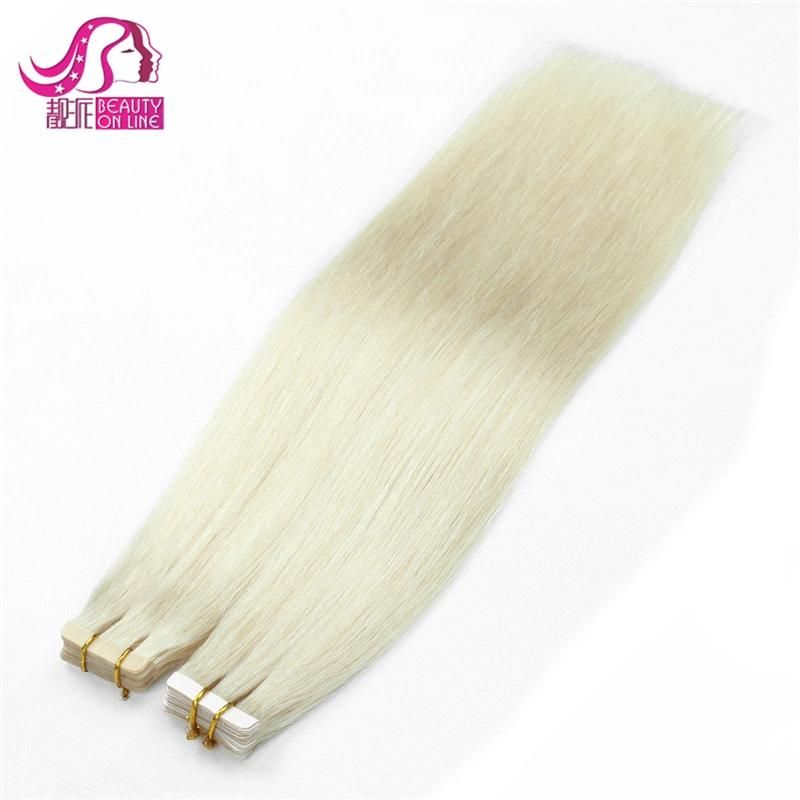 Brazilian Virgin Human Hair Type and Skin Weft Hair Extension Type Ombre Remy Tape Hair Extension