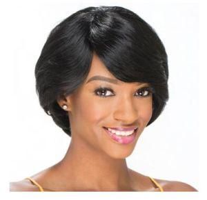 New Black Short Hair for Women African American Synthetic Wigs
