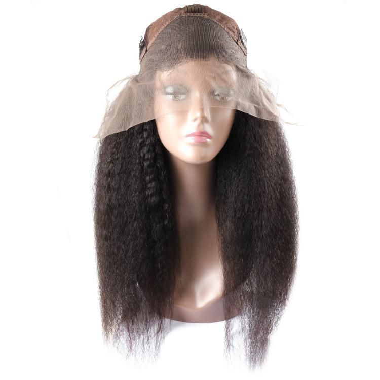 Wholesale 13X4 Lace Front Yaki Straight Human Hair Wig