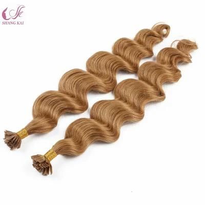 Remy Hair Extension Factory Wholesale Price Various Color Flat Tip Hair Extension Virgin Hair