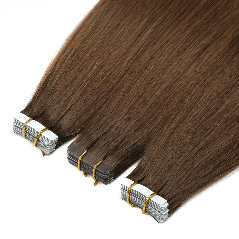 Last Longer Time Wholesale Supplier Factory Price Indian Remy Tape Hair Extensions