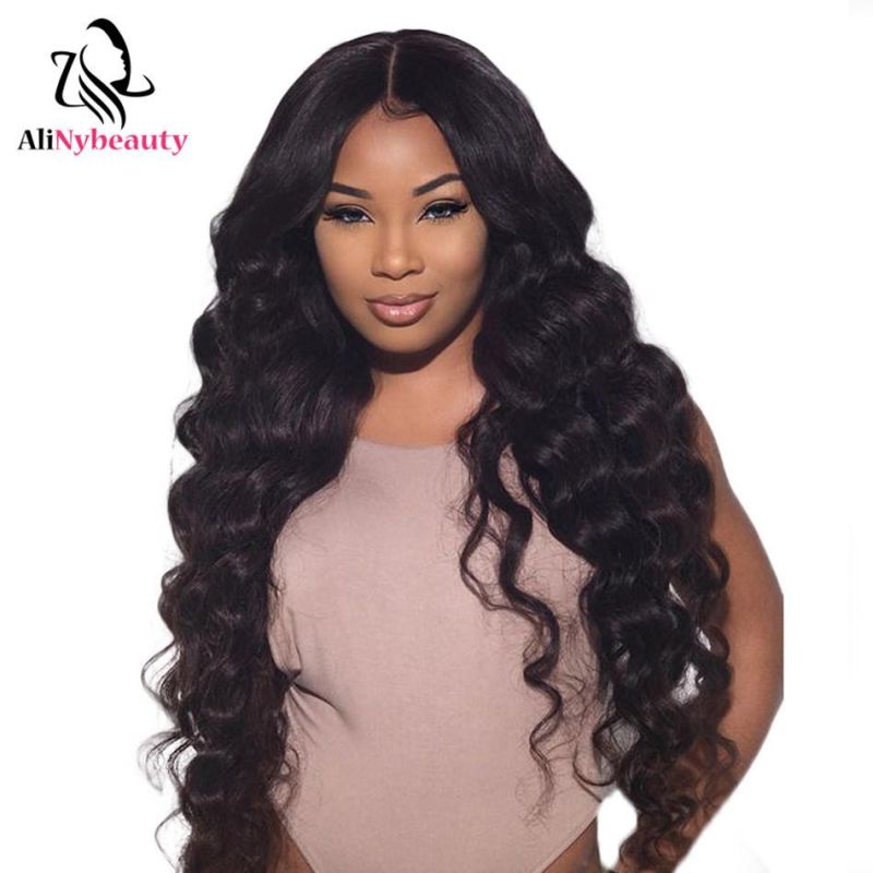Cheap Price Natural Color Human Hair Lace Front Wig