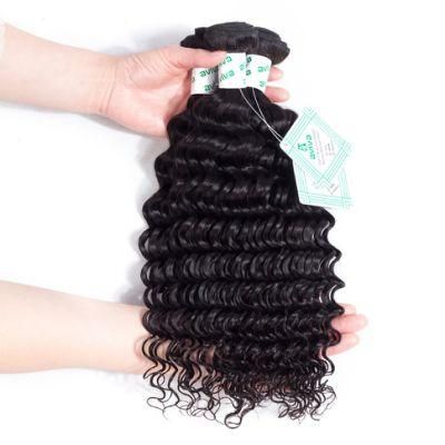 100% Virgin Remy Hair Extension Brazilian Human Hair Deep Wave