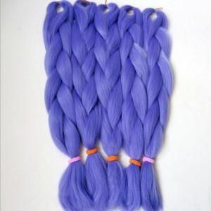 Africa Blue Color Chemical Fiber X - Pression Ultra Braid Hair