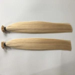 613# Prebonded Keratin Flat Tip Brazilian Virgin Remy Human Hair Extensions